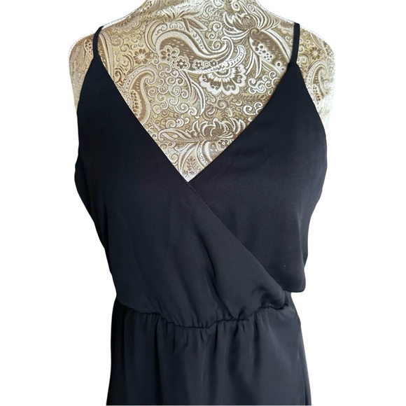 Sexy Hot Miami Styles Black High Low Cocktail Party Baddie Sundress Size Large - Picture 3 of 7